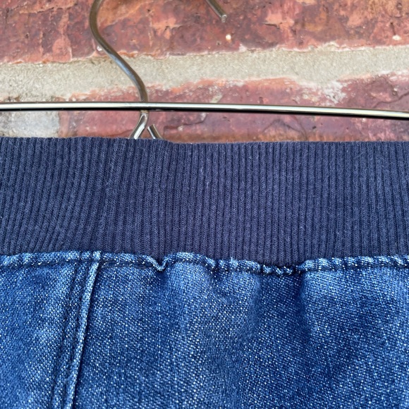 Little Girl’s Faded Glory Chambray Elastic Waist Shorts Size Large 10-12 - Picture 6 of 8